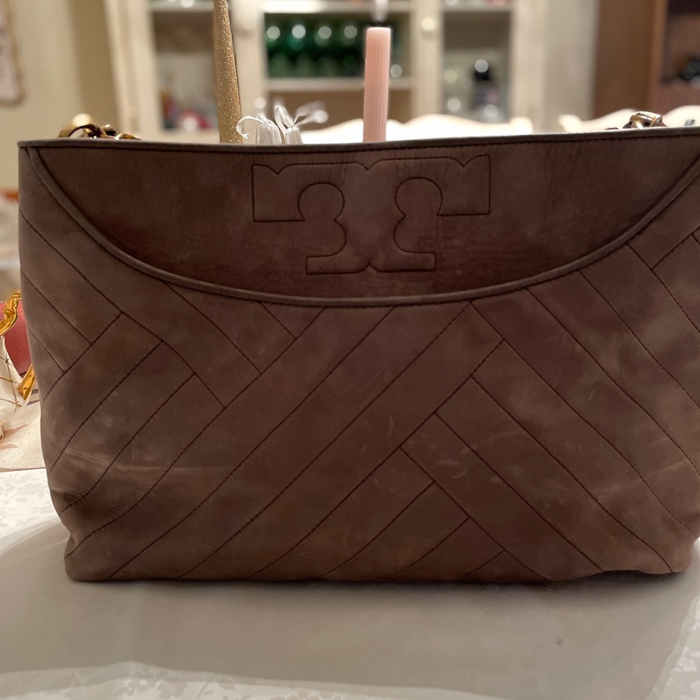 Tory Burch brown tote